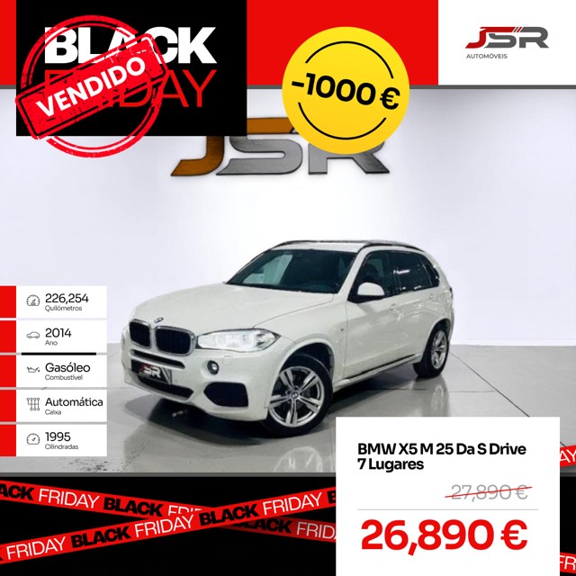 BMW X5 M 25 Da S Drive 7 Lugares